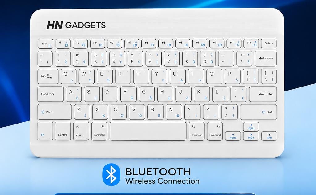 Mini Bluetooth Keyboard – Wireless Keyboard for Mobile, Smart TV, Tablet & Laptop